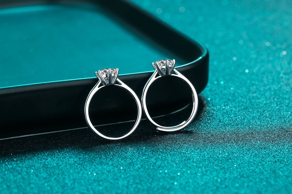 Six-Prong Solitaire Ring
