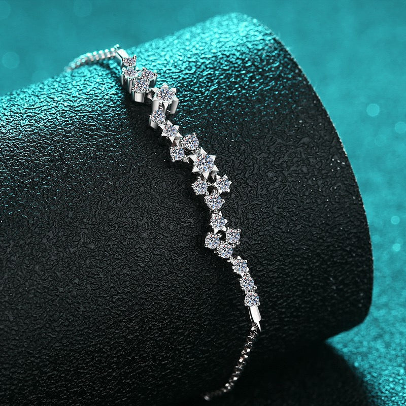 Scattered Star Slider Bracelet
