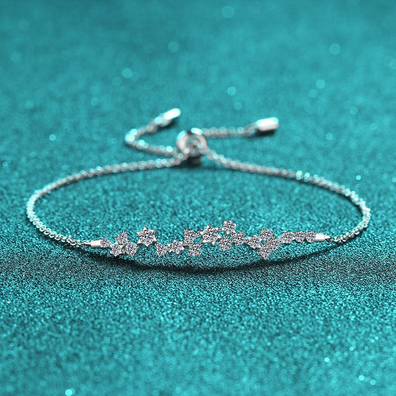 Scattered Star Slider Bracelet