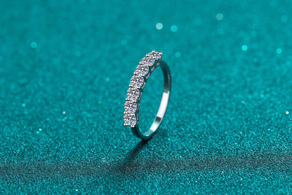 Seven-Stone Half Eternity Ring