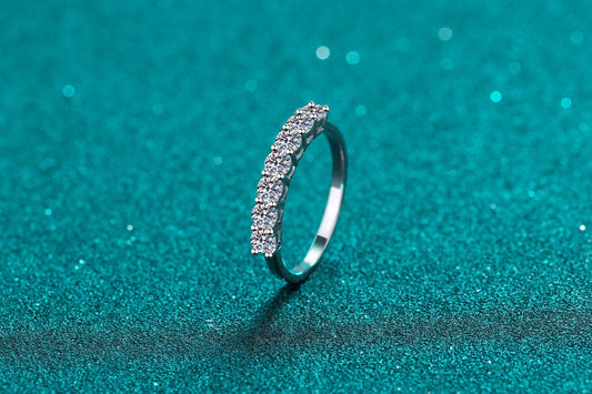 Seven-Stone Half Eternity Ring