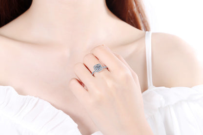 Cushion Halo Ring